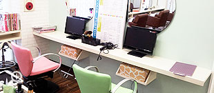 写真：ヘアメイク ラッキー 天草店　キッズブース